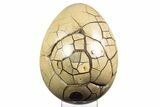Septarian Dragon Egg Geode - Removable Section #329505-1